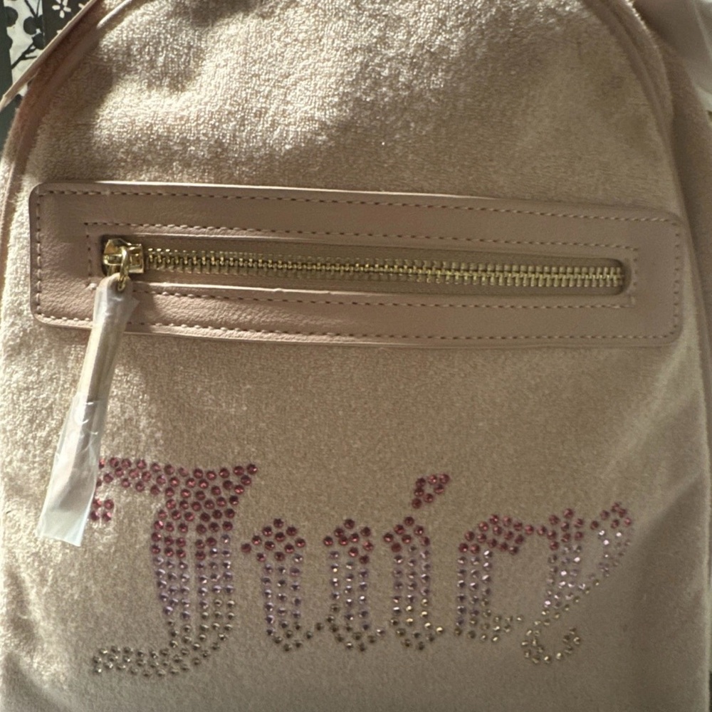 Juicy Couture Pink Diamond Big Spender Backpack NWT